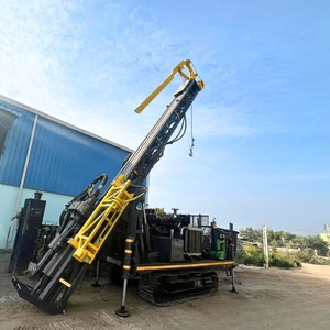 Máquina reacondicionada de suelo de roca técnica Geo PCDR 100, plataforma de perforación de agujero de explosión montada sobre orugas hidráulicas diésel usada a la venta - Product Image 6