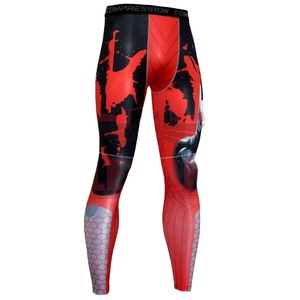 กางเกงเลกกิ้ง MMA กางเกงรัดกล้ามเนื้อสำหรับผู้ชาย สำหรับฝึกซ้อมมวย MMA ออกแบบเองได้ กางเกงเลกกิ้งสำหรับยิมและคลับมวย - Product Image 1