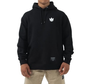 เสื้อกันหนาวแบบมีฮู้ดปักลายสำหรับ2025ผ้าคอตตอน100% ทรงโอเวอร์ไซส์กันน้ำสำหรับฤดูใบไม้ร่วงเสื้อกันหนาวพิมพ์ลายแบบ DIY - Product Image 1