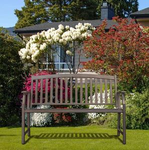 New luxury design aluminum outdoor <b>bench</b> for home outdoor furniture sitting chair general place patio garden park made in india - Product Image 2