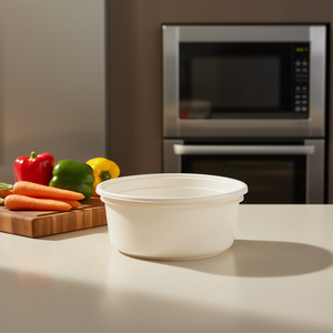 Contenitore Rotondo per Alimenti da 100oz in PP, Resistente e Adatto al Microonde - Product Image 3