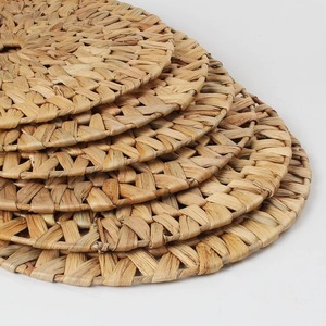 Napperon tissé pour table jacinthe d'eau produits écologiques fabriqués au Vietnam décoration de table napperon tissé en gros - Product Image 4