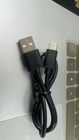 Câble d'alimentation USB2.0 vers Type C 1A de 1500 mm, noir, 15/0.15 BC, 22 AWG, certifié ROHS, avec gaine en PVC
