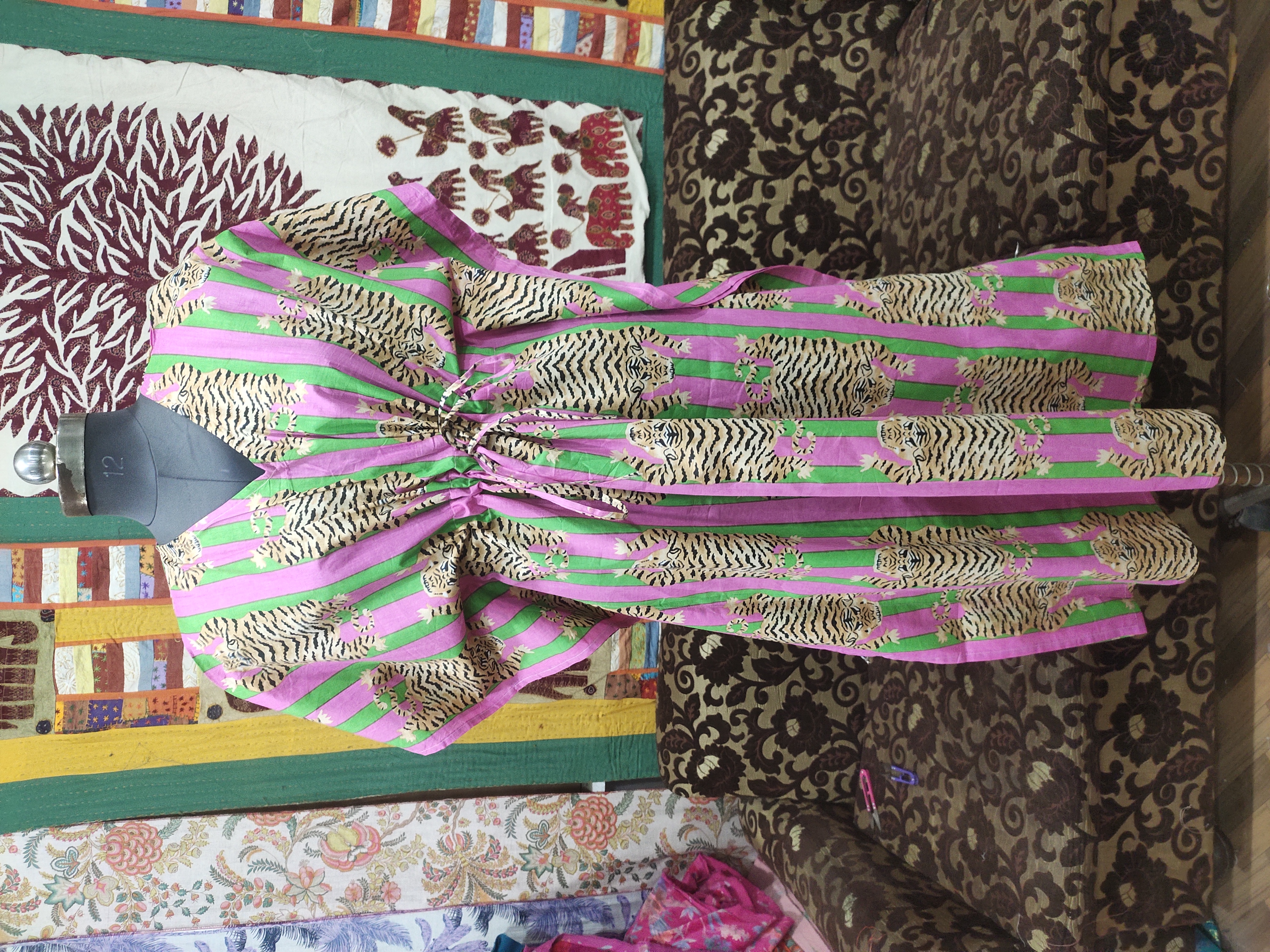 Pink And Green Strip