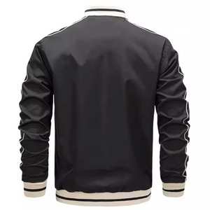 Chaqueta Bomber de Lona para Hombre, Invierno 2024, Transpirable, de Secado Rápido, Ligera, Talla Grande, con Cuello Alto, Ultraligera para Uso en Exteriores - Product Image 2