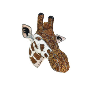 Broches de alambre de lingote de nuevo diseño de la mejor calidad al por mayor broches de animales hermosos de moda bordado de encaje precio bajo con cuentas - Product Image 1