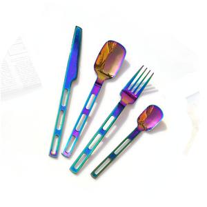 Vaisselle au design unique Cuillère en métal Fourchette Couteau Logo personnalisé Disponible à un prix raisonnable Ensemble de couverts en argent pour événements et fêtes - Product Image 4