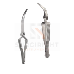 Vente chaude Debakey Bulldog Pince Incurvée 8 cm Bulldog Pinces Instruments Cardiovasculaires Par Surgiright Instruments - Product Image 5