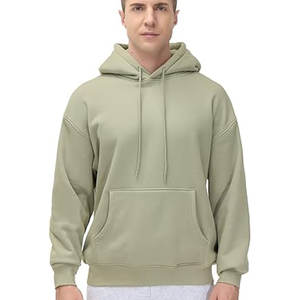Conception personnalisée Logo personnalisé Slim Fit Pullover Nouveau Poche Kangourou Boucle lisse Éponge Impression Casual Hiver Personnaliser Hoodies - Product Image 4