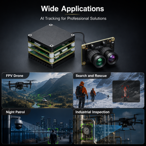 FPV Ai โมดูลติดตามอัจฉริยะถ่ายภาพด้วยความร้อนที่มองเห็นได้สำหรับ UAV Drone Object Recognition - Product Image 4