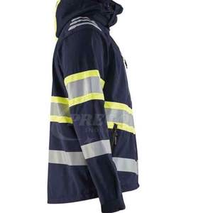 เสื้อแจ็คเก็ตนิรภัยแบบซอฟต์เชลล์ ปี 2026 ระบายอากาศ กันลม กันน้ำ พร้อมแถบสะท้อนแสง สำหรับชุดทำงานแบบยูนิเซ็กซ์ คุณภาพสูง - Product Image 3