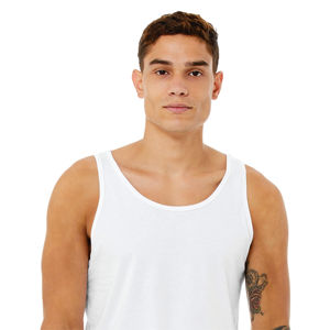 Ensemble de vente au détail 100% Airlume en coton peigné et essoré à anneau 32 simple 4.2 oz blanc maillot unisexe - Product Image 4