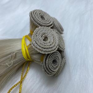 Extensions de cheveux vietnamiens Remy à double trame, nouées à la main, fines, invisibles, cuticules alignées, cheveux humains, toutes les couleurs - Product Image 3