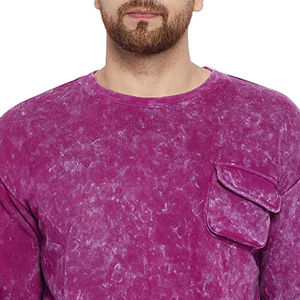 Survêtement de qualité supérieure en coton 100% avec impression sérigraphique et lavage à l'acide, best-seller, sur mesure, lavage à l'acide pour hommes - Product Image 4