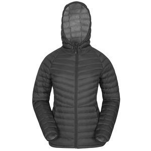 Veste matelassée d'hiver pour femme, résistante à l'eau, manteau d'hiver pour femme, veste matelassée, capuche réglable - Product Image 5