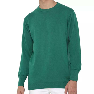 Suéter de Cachemira para Hombre, 100% Lana Merino, Suave y Cálido, Cuello Redondo, Tejido de Punto, Ropa Casual Elegante de Calidad - Product Image 2