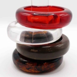 Bracelets et joncs en résine pour femmes, nouvelle collection, bijoux de style ange pour les fêtes et les mariages, haute qualité - Product Image 3