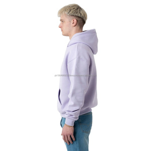 Sudaderas con Capucha para Hombre, Tallas Grandes, Alta Calidad, 100% Algodón, Gruesas, con Cordón, Logotipo Bordado en 3D, OEM, Forro Polar, Térmicas - Product Image 4