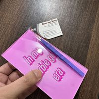 Plateau à cils en acrylique personnalisable avec logo imprimé sur mesure, transparent, avec pince à épiler