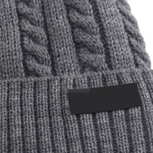 2025 algodón lana ropa de invierno Beanie sombreros hechos en la mejor tela superventas Beanie sombreros para la venta - Product Image 5