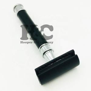 Maquinilla de Afeitar de Doble Filo de Alta Calidad para Hombre, Hojas Rectas de Acero Inoxidable Japonés, Uso Profesional en Barberías - Product Image 1