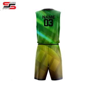 Nouveau 2025 maillots de basket-ball personnalisés sublimés uniques conception uniforme de basket-ball pas cher - Product Image 2