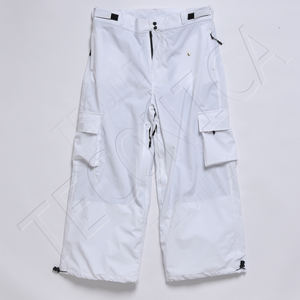กางเกงสโนว์บอร์ดกันน้ำสำหรับผู้ชาย, ไซส์ใหญ่พิเศษสำหรับฤดูหนาวระบายอากาศได้ดีมีซิปปิดแบบลำลอง - Product Image 1