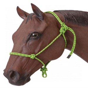 Collier de tête de cheval licou en corde d'extérieur classique équestre personnalisé maison d'équitation magasin Kanpur fabricant Inde - Product Image 6