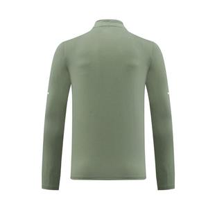 Men's Half High Neck Long Sleeve Golf Shirt for Spring Autumn Formal Knitted Elastic Mid- Collar Base Shirt for <b>Outdoor</b> Indoor - Product Image 4
