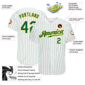 Jersey de béisbol transpirable de primera calidad, proveedor al por mayor, ropa deportiva ligera y duradera cosida de secado rápido para escuelas y academias - Product Image 3