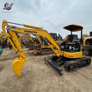 รถขุดโคมัตสุ PC35MR มือสอง น้ำหนัก 3.7 ตัน บุ้งกี๋ 0.15 ลบ.ม. ของแท้จากญี่ปุ่น รถขุดขนาดเล็กแบบตีนตะขาบสำหรับงานก่อสร้าง ชั่วโมงการใช้งานต่ำ ได้รับการรับรองมาตรฐาน CE - Product Image 2
