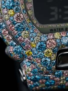 Bisel de Reloj Personalizado con Nombre, Estilo Hip Hop, Joyería Personalizada, Bisel de Reloj DW6900 de Plata 925 con Incrustaciones de Moissanita VVS - Product Image 6