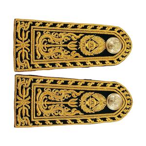 Épaulettes tactiques de luxe de haute qualité, broderie, garniture en dentelle à coudre, uniformes formels, couleur de tissu personnalisable - Product Image 5