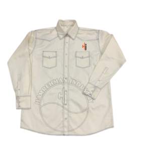 Meilleures offres FR Vêtements de travail pour soudeur Chemises à manches longues résistantes aux flammes personnalisables Vêtements de sécurité réfléchissants Caractéristiques personnalisables - Product Image 1