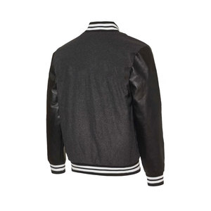 Varsity <b>Jacket</b> High Quality Embroidery <b>Men</b> Casual Outerwear Streetwear Super Soft <b>Mens</b> Wholesale Custom Latest Designs <b>Long</b> - Product Image 3