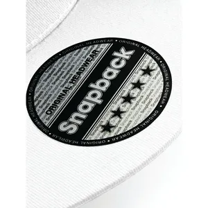 Casquette snapback 5 panneaux personnalisée pour rappeur, chapeau promotionnel - Product Image 6