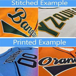 Fabricant OEM de maillots de baseball personnalisés, uniforme d'équipe de haute qualité, tissu en maille respirant avec logo par sublimation ou broderie - Product Image 6