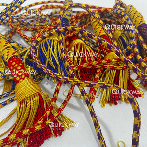 Cordón de Bugle Trenzado Ecológico con Diseño Ceremonial Nuevo 2025, Color Personalizado, Alta Calidad, Precios Razonables para Prendas - Product Image 6