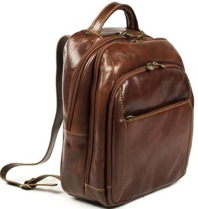 Mochila Utilitaria de Cuero de Grano Suave Quorex - Product Image 3