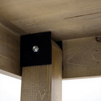 Antike Kiefernholz Klapptisch Rustikale Farm Design für Hotels Hochzeiten Home Dining Massivholz Klapp Event Tische