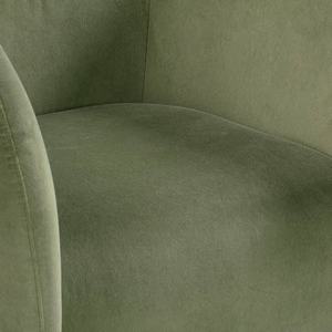 เก้าอี้เลานจ์ที่โดดเด่นด้วยรูปทรงที่เป็นเอกลักษณ์และสีที่โดดเด่นเหมาะสำหรับทางเข้ามุมหรือเป็นชิ้นงานสนทนา - Product Image 4