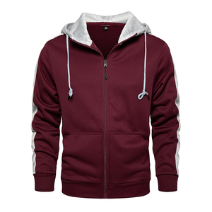 Ensemble à capuche en molleton de coton 100% pour hommes survêtement deux pièces décontracté pour vêtements d'hiver pour hommes - Product Image 2