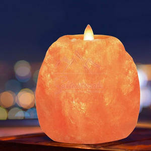 เชิงเทียนเกลือหิมาลายัน400ก.-600ก. สำหรับการทำสมาธิและการรักษาจากผู้ผลิตปากีสถาน - Product Image 2