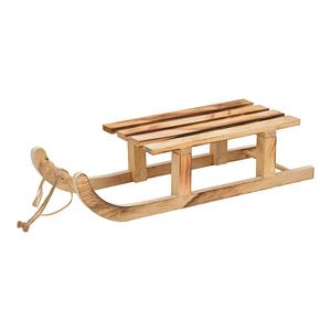 Décoration de Noël écologique Traîneau décoratif en bois avec couleur et tailles personnalisées avec tailles 10x11x19 pouces - Product Image 6