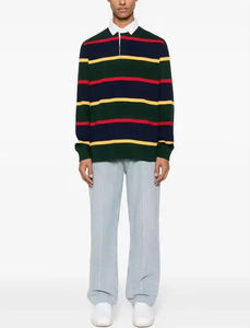 Evergreen Competitive Price <b>Long</b> <b>Sleeve</b> Polo <b>Shirts</b> For Men Trending Fashionable Quick Dry 100% Cotton OEM Service - Product Image 2