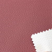 Rollo de Material de Cuero Sintético, Cuero Artificial de PVC Rexine para Tapicería de Sofás y Interiores de Automóviles