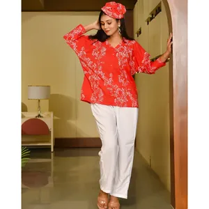 Conjunto de 2 Piezas Moderno y Cómodo, Conjunto Elegante con Top Ajustado y Pantalón Largo Coordinado, la Combinación Perfecta - Product Image 4