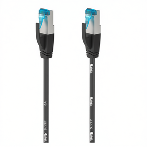 Cable de Red Hama 6A S/FTP Negro de 10m 00200683 0813500 para Transmisión de Datos - Product Image 2