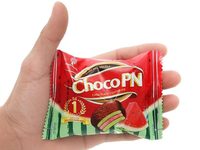 Disponible en OEM, Fabriqué au Vietnam, Vente en gros, Biscuit brun à texture moelleuse, saveur chocolat sucré, saveur pastèque, type CHOCO PN, en boîte, avec guimauve
