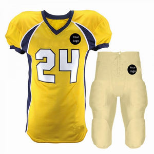 Kit de uniforme de fútbol americano de excelente calidad, ropa deportiva hecha en poliéster, conjunto de uniforme de fútbol americano para equipo de adultos - Product Image 6